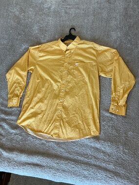 Men’s Cinch long sleeve button down shirt Size XL